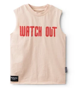 NUNUNU Watch Out Sleeveless Shirt Clearance