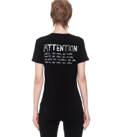 NUNUNU Women'S Attention T-Shirt Clearance