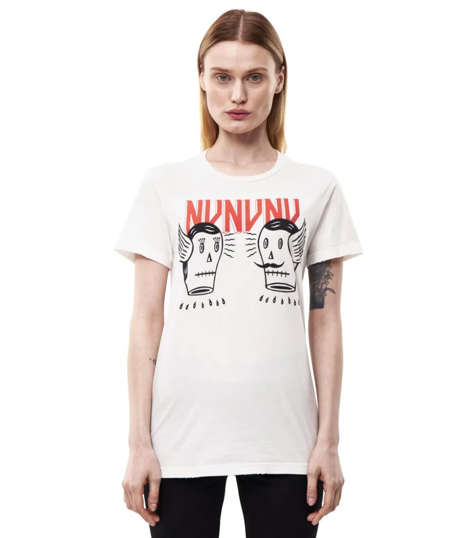 NUNUNU Women'S Drawing T-Shirt Shop