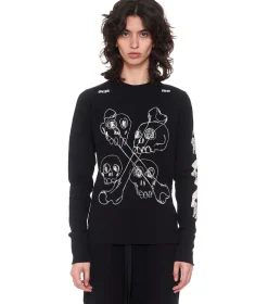 NUNUNU Women'S Multi Skull Shirt Discount