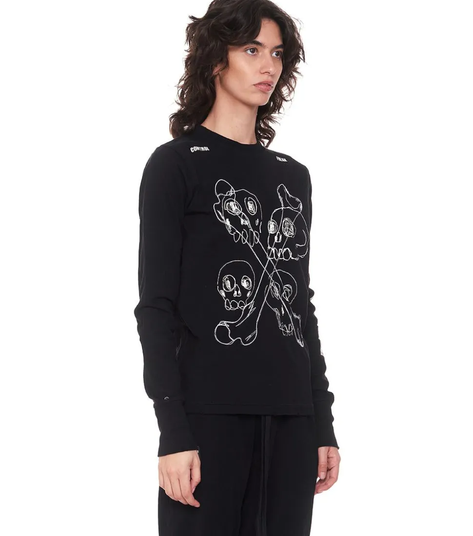 NUNUNU Women'S Multi Skull Shirt Discount
