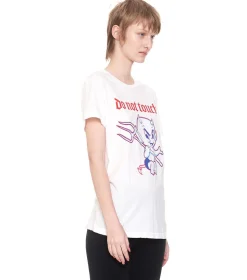 NUNUNU Women'S Naughty Devil T-Shirt Best