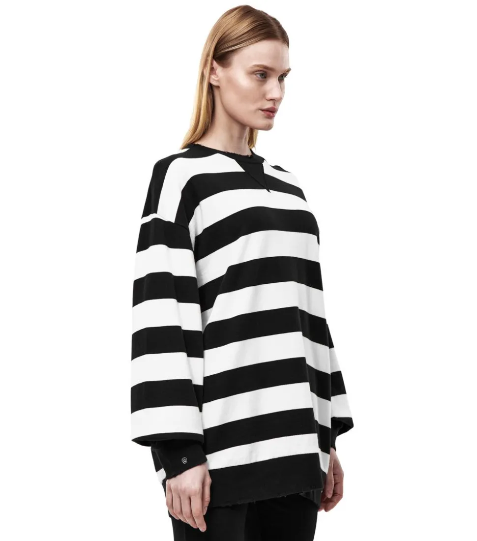 NUNUNU Women'S Oversized Skull Sweatshirt Best