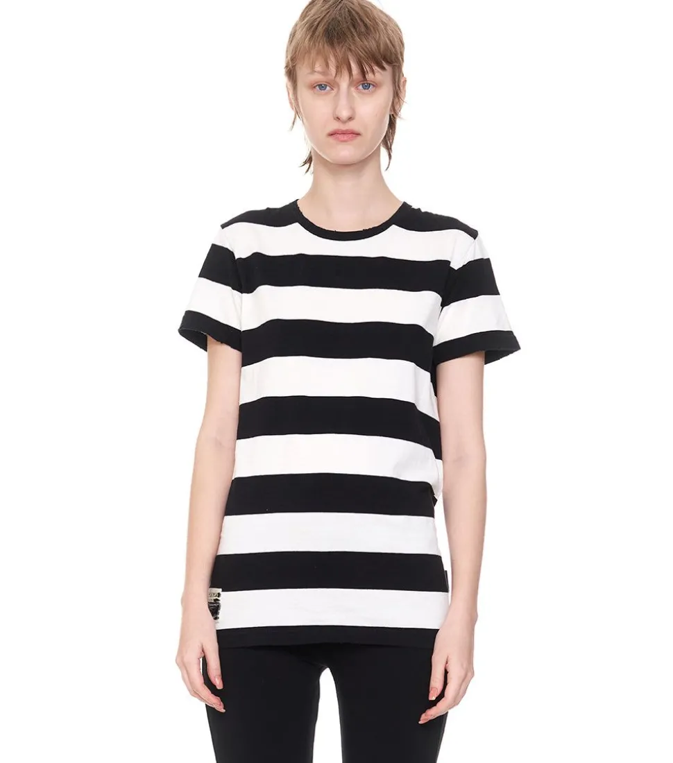 NUNUNU Women'S Striped T-Shirt New
